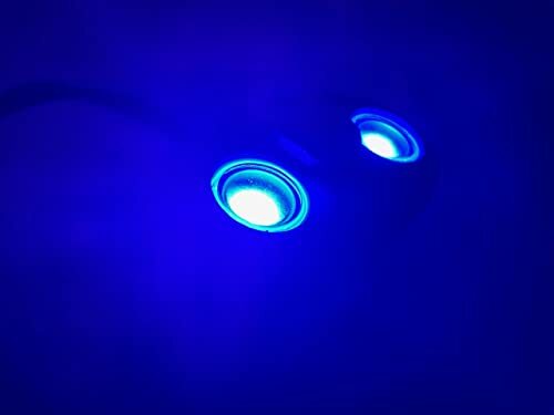 Pactrade Marine Black Aluminum Housing Plug / Transom Light DC10-30V / 6.3W LED