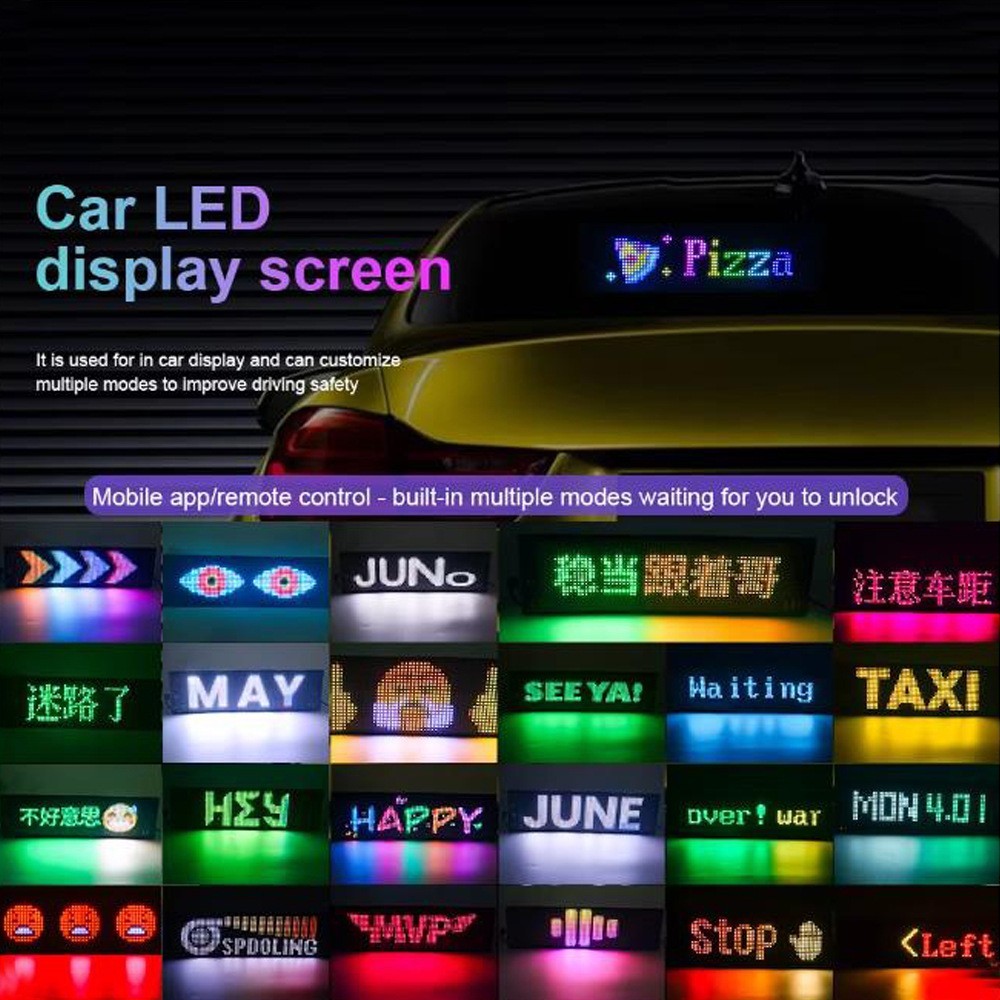 DIY Devil Eyes LED Light for Car/Truck, APP Control, Specific Devil Car Lights