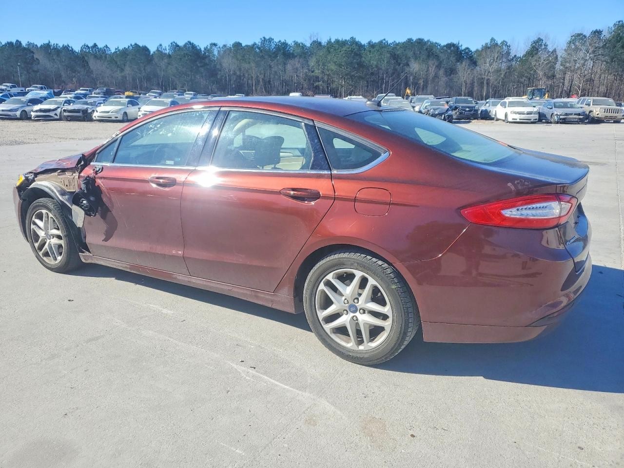 Used Rear Right Door Assembly Rear Side fits: 2016 Ford Fusion Rear Right Grade