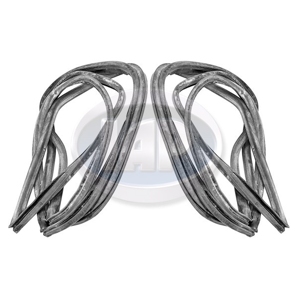 EMPI 3594 DOOR SEALS SET LEFT & RIGHT PAIR VOLKSWAGEN T1 BUG BEETLE 1967-1978