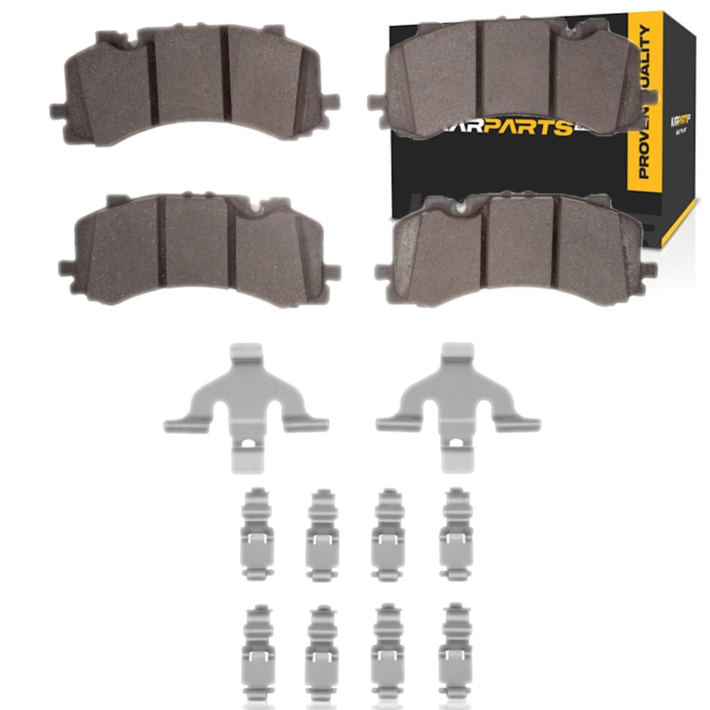 For Audi A8 Quattro 2019-2021 Brake Pads | 88.6 Millimeters Inner Pad Height