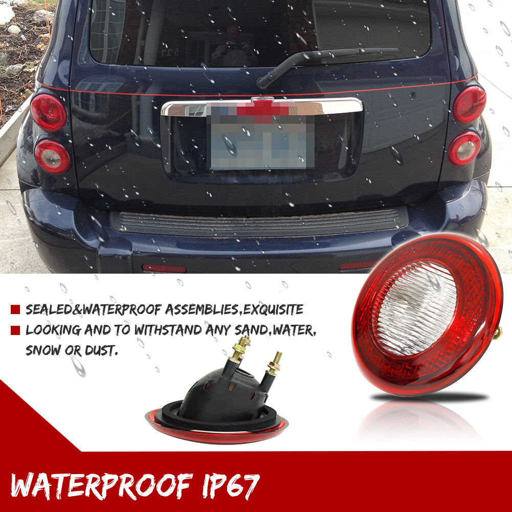 OE-Style Red Rear Tail Light Set For 2006-2011 Chevrolet HHR GM2800195 GM2801195