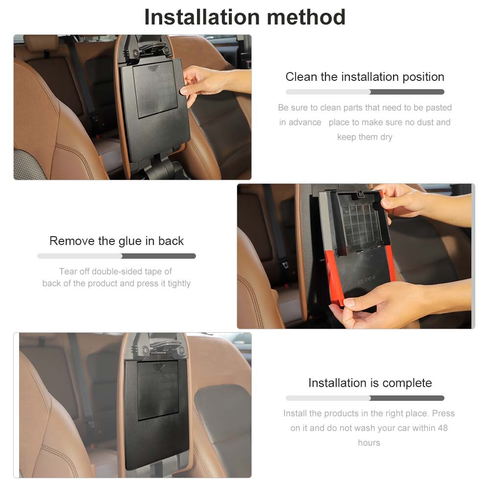 Hidden Console Box Armrest Secret Compartment Bezel for 2021+ Ford Bronco Sport