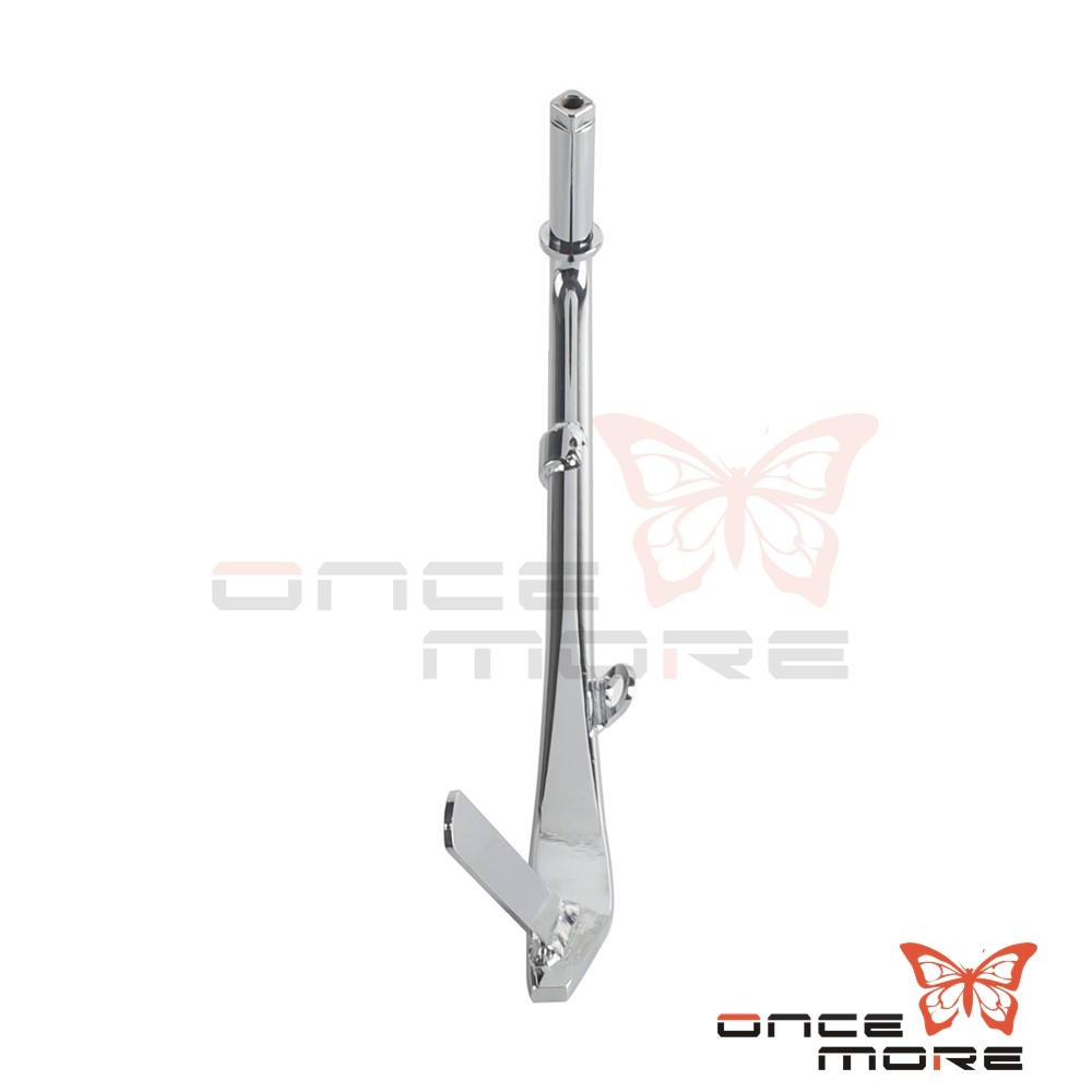 Chrome 20 Cr-Mo Steel Kickstand Side Stand For Harley Touring FLHX FLHR 2007-24