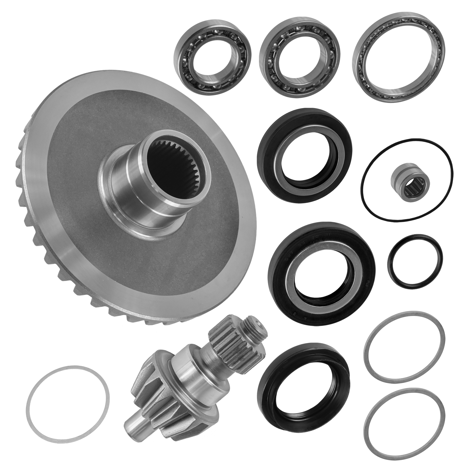 Rear Differential Rebuild Kit For Honda Rancher 420 TRX420FM FE TM TE 2007-2013