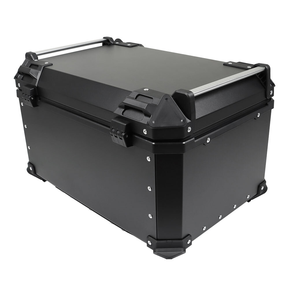 22L/45L/55L/65L Aluminum Motorcycle Trunk Tour Tail Box Luggage Storage Top Case
