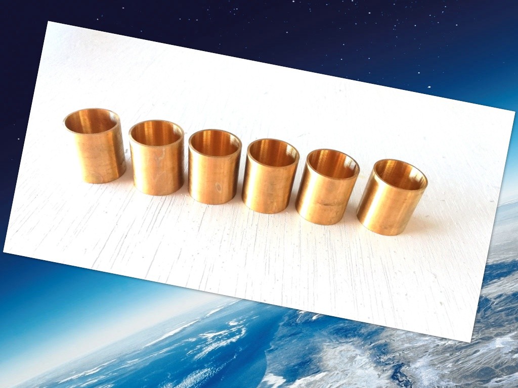 SILICONE BRONZE ROD PIN BUSHING FOR 21MM PIN A SET OF 6 PIECES
