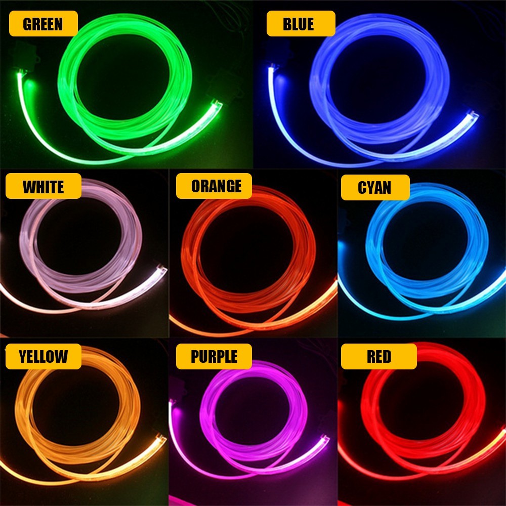 LED Car Interior Strip Light Atmosphere Neon Glow APP-Control Ambient Light Kit