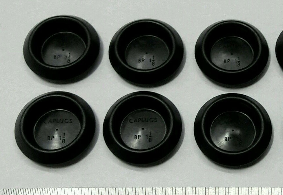 10 Pcs CAPLUGS BP-1-1/8″ BODY PANEL HOLE SHEET METAL NYLON BUTTON PLUG