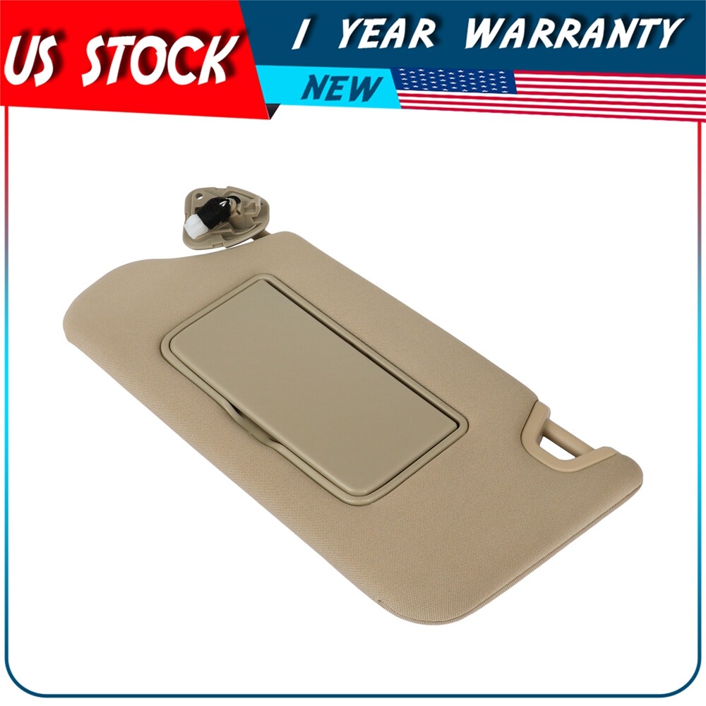 Tan Left Driver Sun Visor W/Sunroof Fits Nissan Altima 2.5L 3.5L 2013-2018
