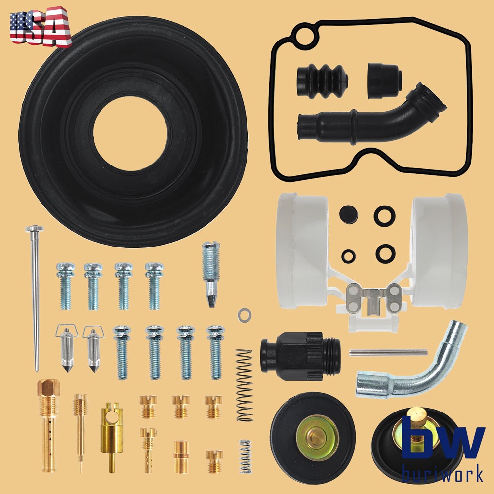 For Arctic Cat 500 Arctic Cat 400 DVX 300 New Carburetor Repair Rebuild Kit