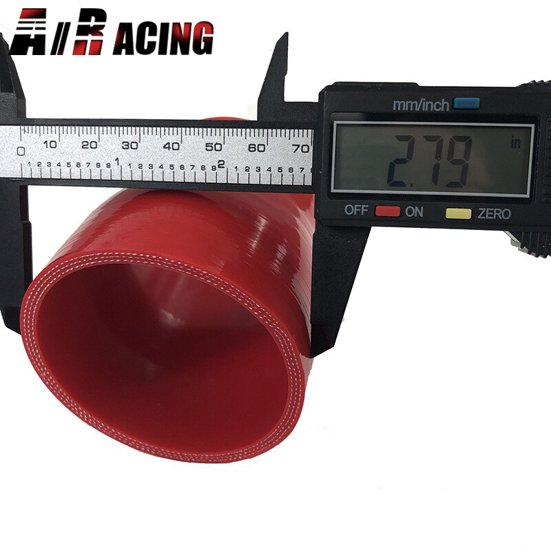 1x 2.25″ to 2.5″ Turbo/Intake/Intercooler Silicone Coupler Hose Red +2xT-Clamp