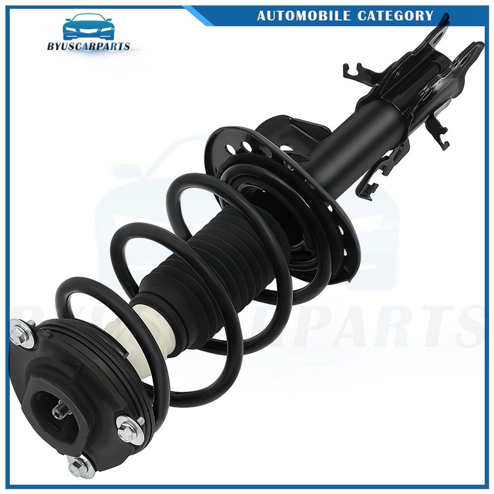 Pair Front Complete Shocks / Struts Coil Spring & Mounts For Nissan Juke 2011-17
