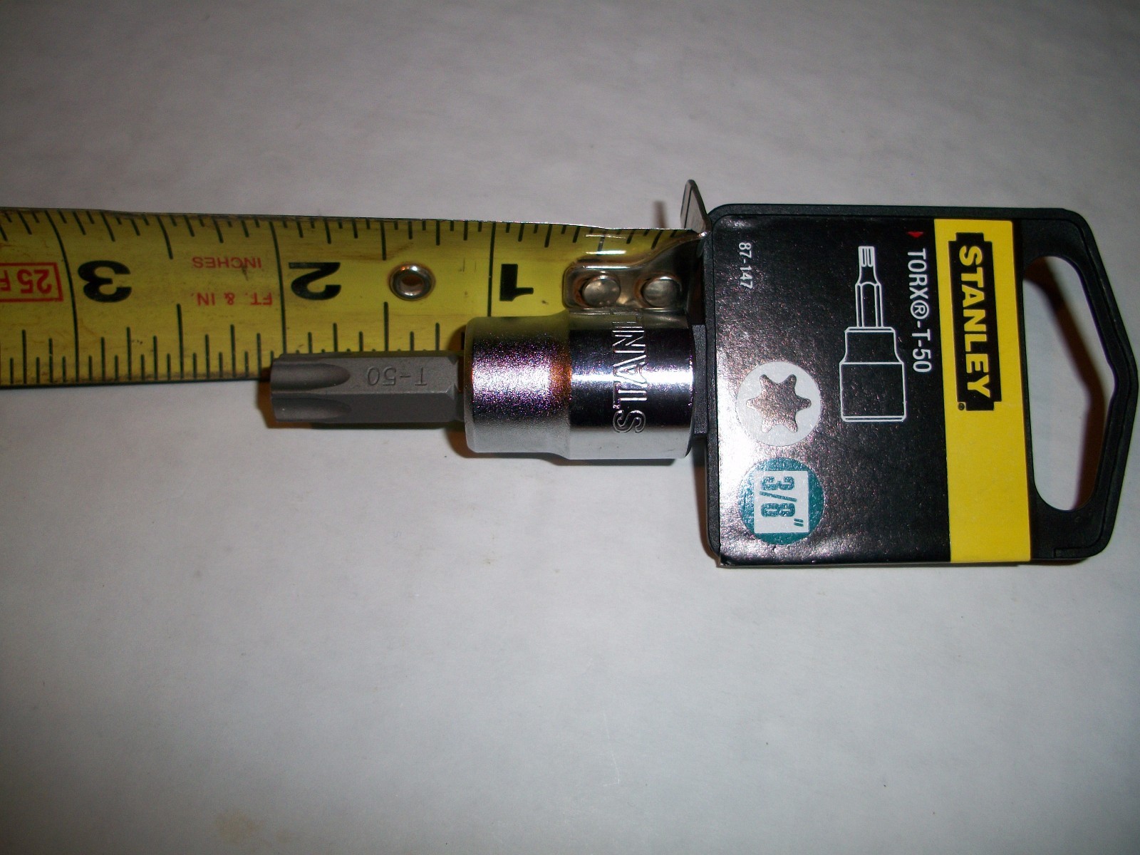 NEW STANLEY 3/8 INCH DRIVE TORX SOCKET T-50