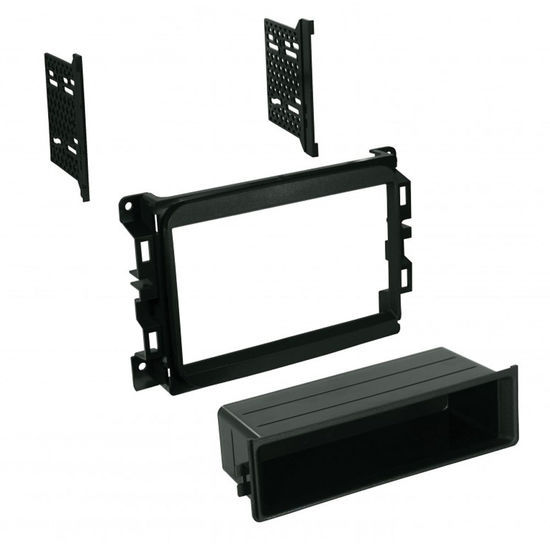 American International CDK656 Double DIN/Single ISO Dash Kit for Dodge/Jeep