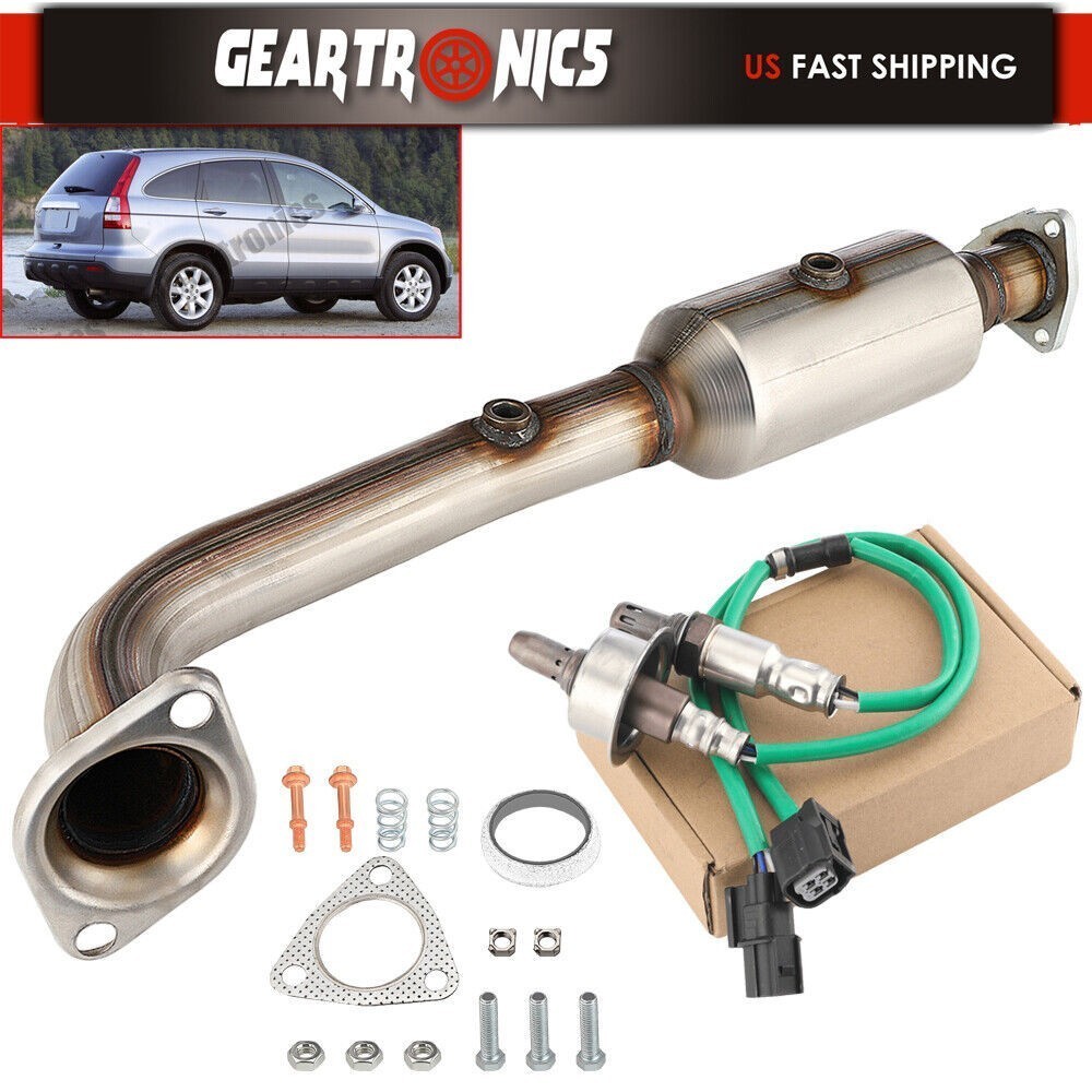 Catalytic Converter Bolt-on Connection for 07-09 Honda CRV 2.4L Rear Unit