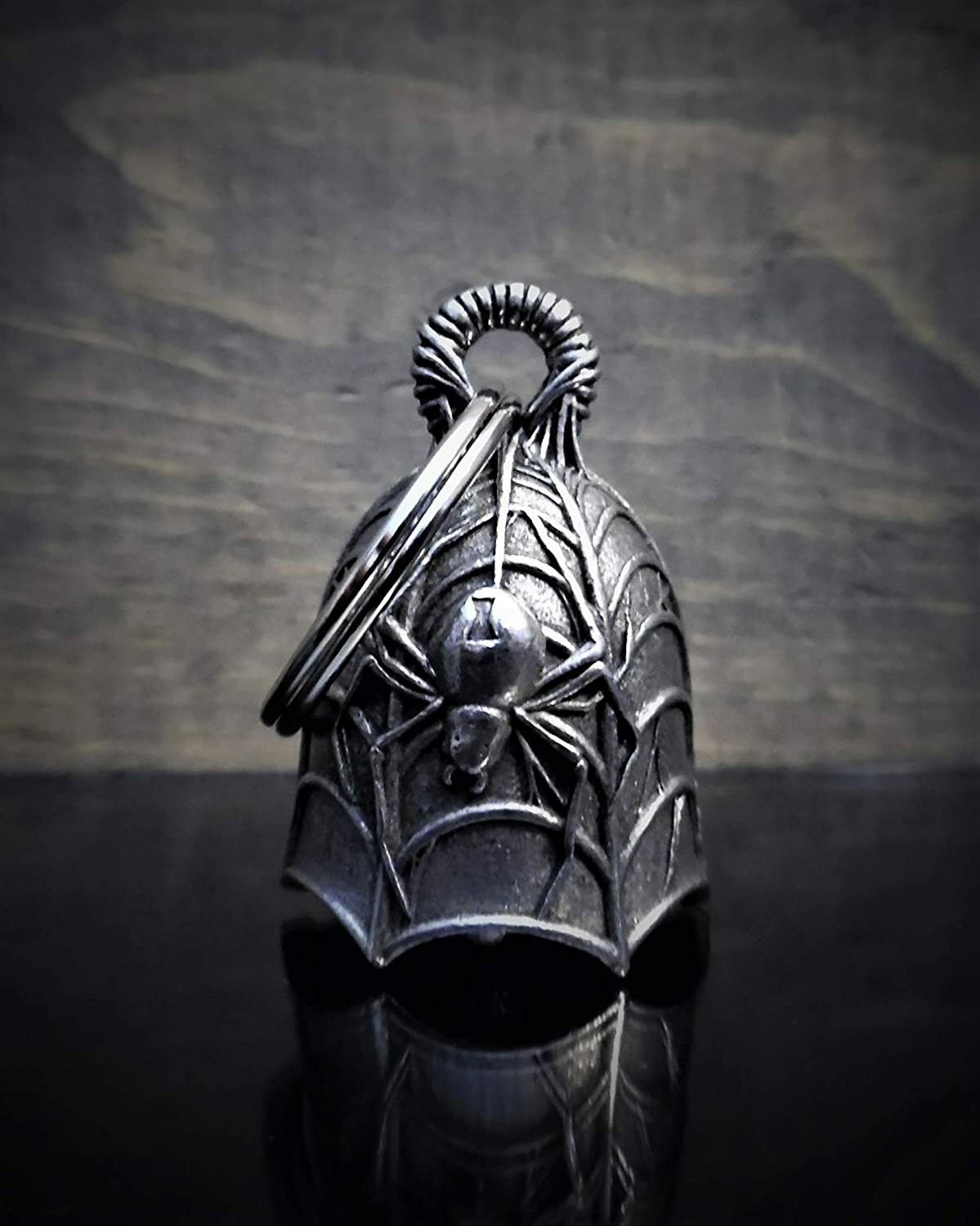 Spider Motorcycle Biker Ride Gremlin Bell Good Luck Gift BB-29 Made in USA