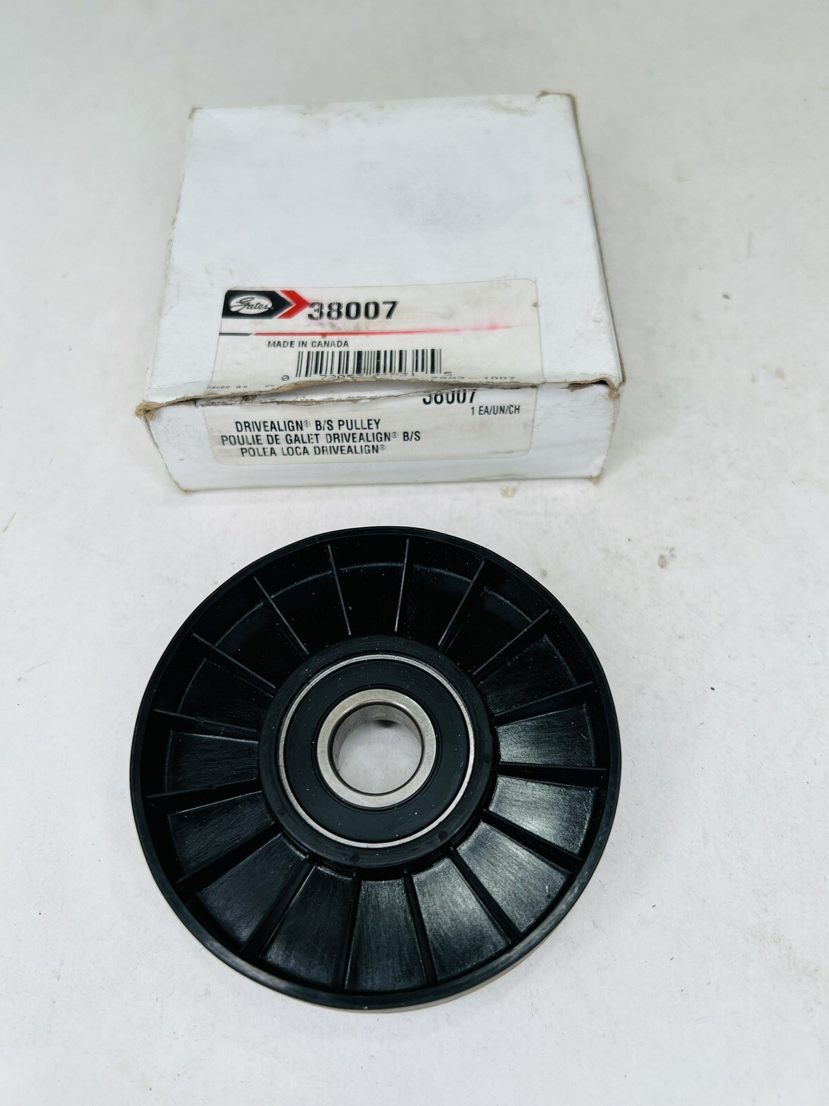 Gates 38007 DriveAlign Belt Drive Idler Tensioner Pulley