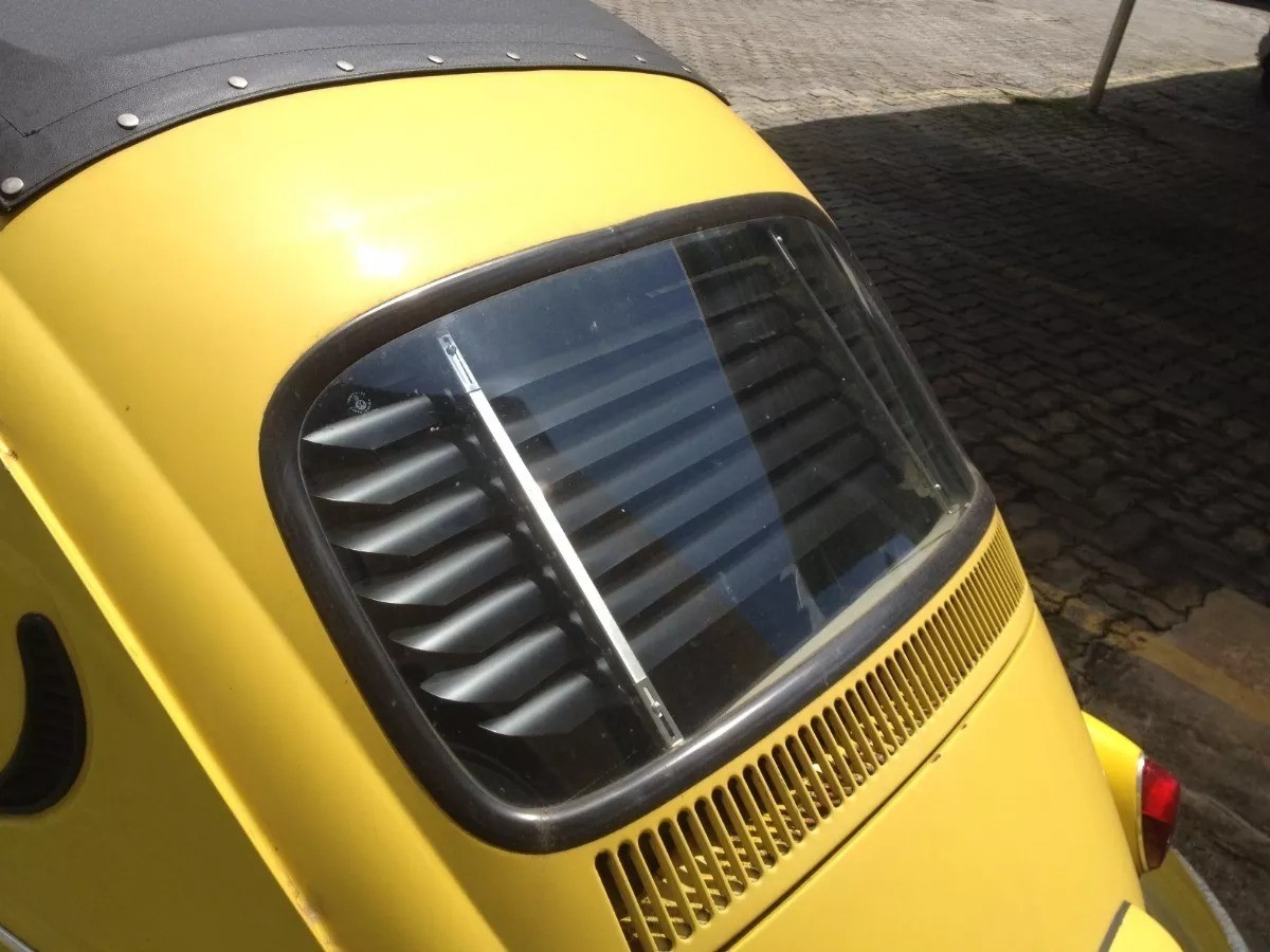 Rear Window Venetian Blinds Black Fixed Slats VW T1 Bug Beetle 58-64 – 10445