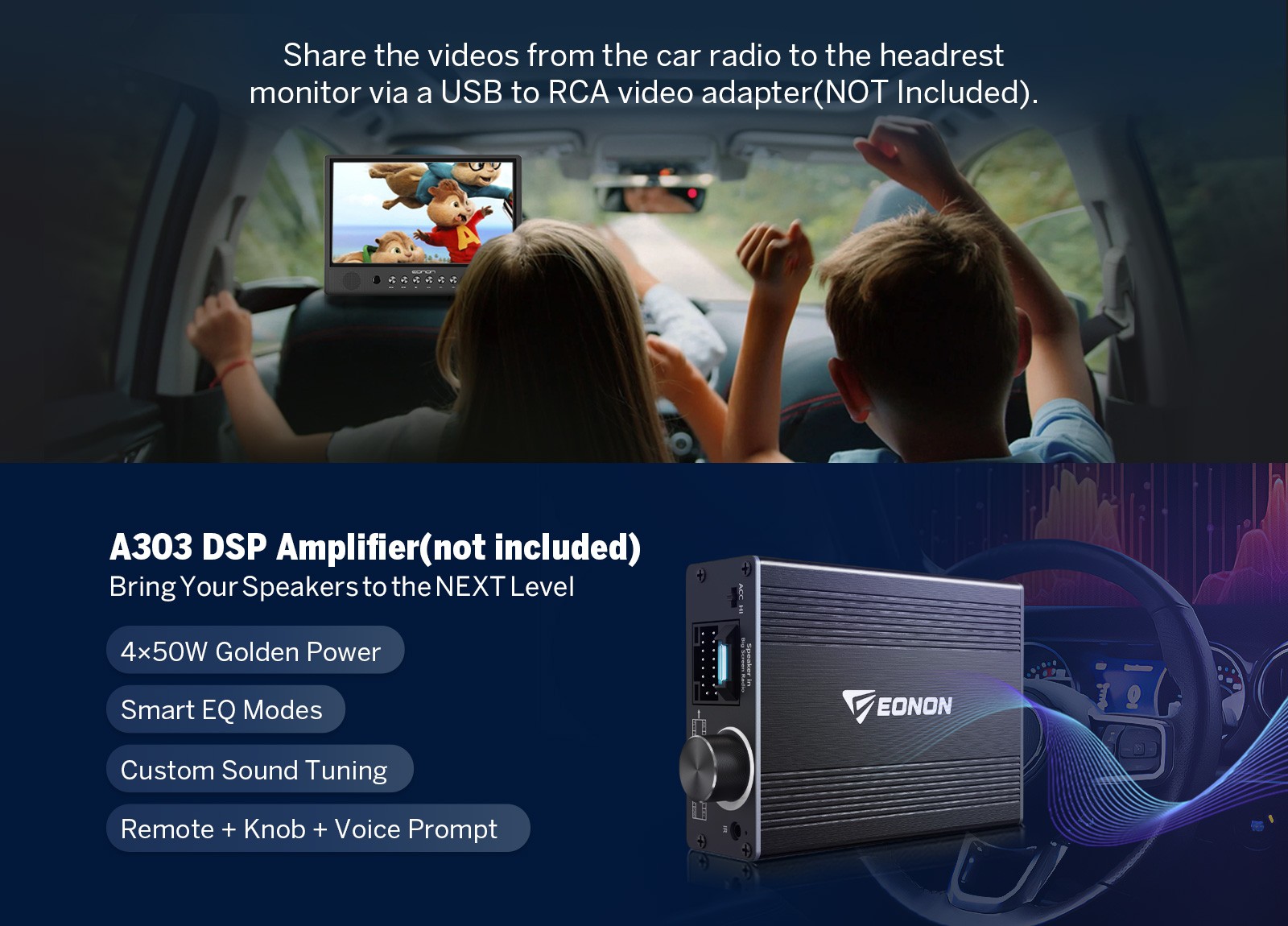Eonon E39X7S 7″ Android 14 6+64GB 8Core Car GPS Radio Stereo CarPlay for BMW E39