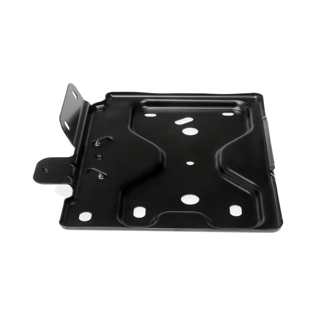 For Chevy Silverado 2500 2007-2012 Battery Tray | Metal | Black | 1.7 In. Depth