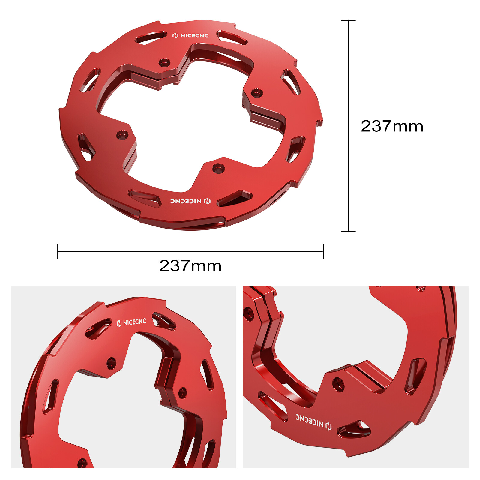 NICECNC Rear Wheel Sprocket Guard Protector For Honda TRX450R TRX450ER 2006-2014