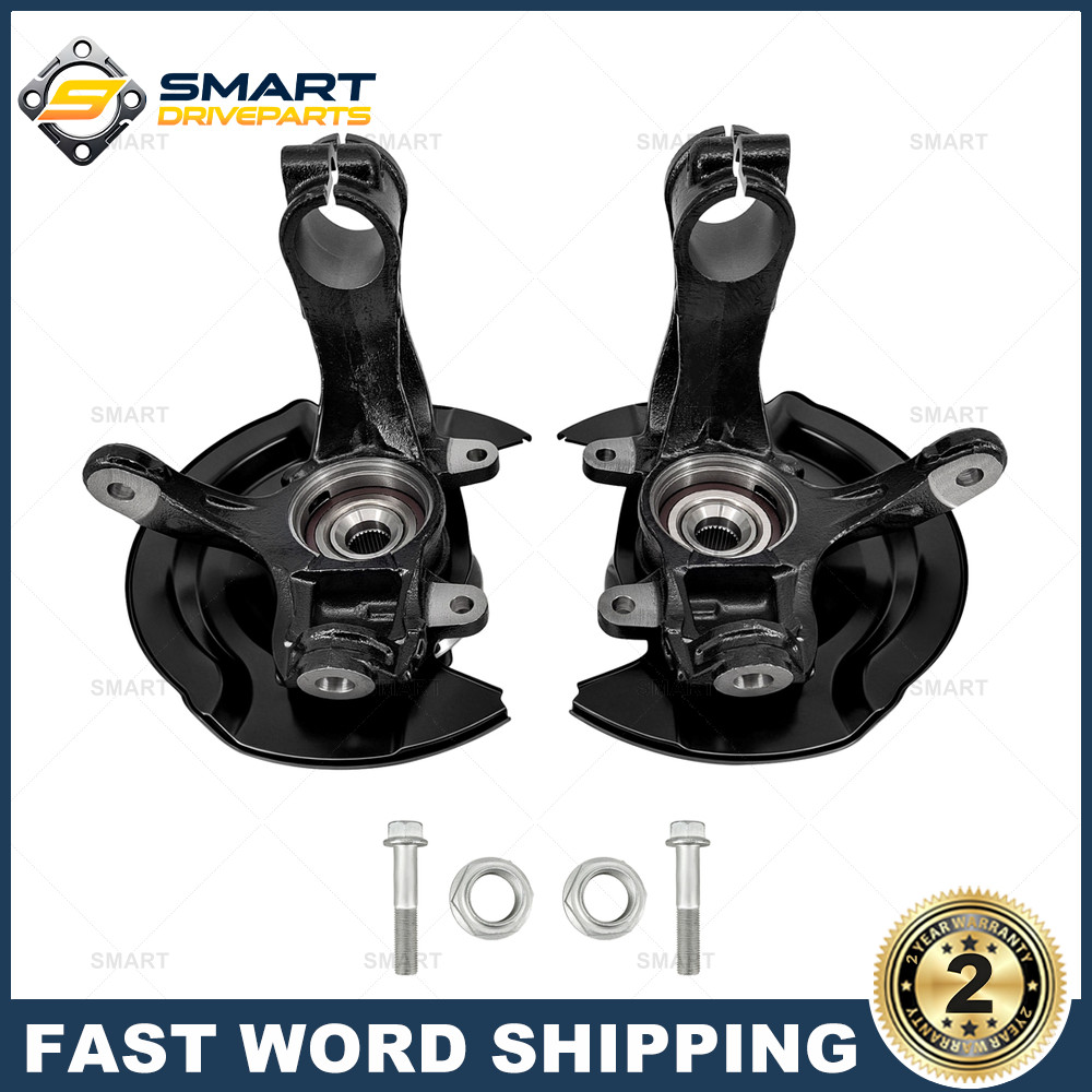 2Pcs Front Side Casting Iron Steering Knuckle Assembly for Honda Pilot 2016-2022