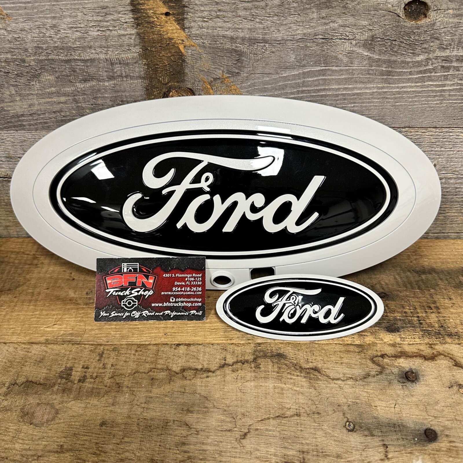 2023+ F250 F350 F450 Superduty Custom Painted Ford Front & Rear Emblem Oval Set