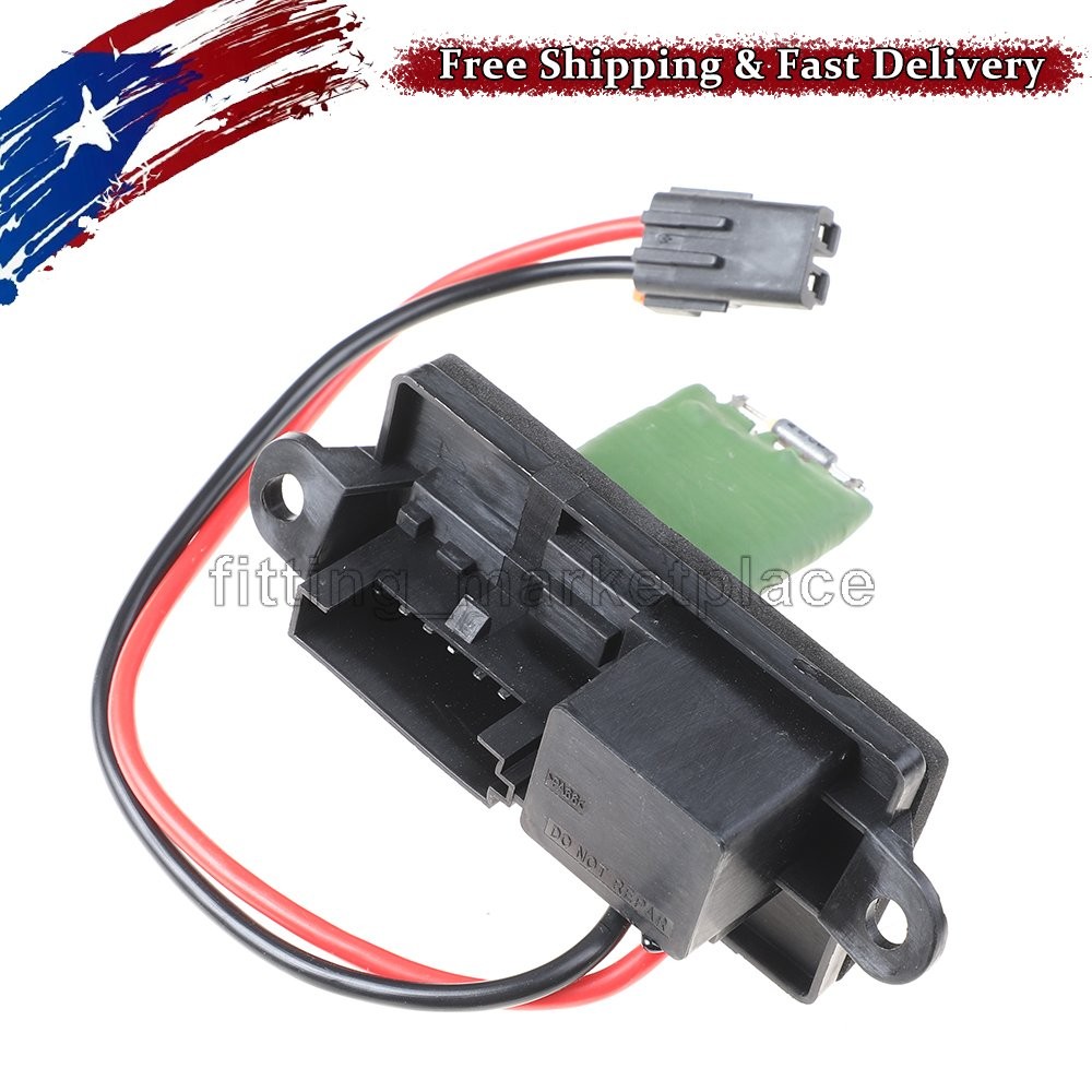 AC Heater Blower Motor Fan Speed Control Resistor For Chevy Silverado 1500 2500