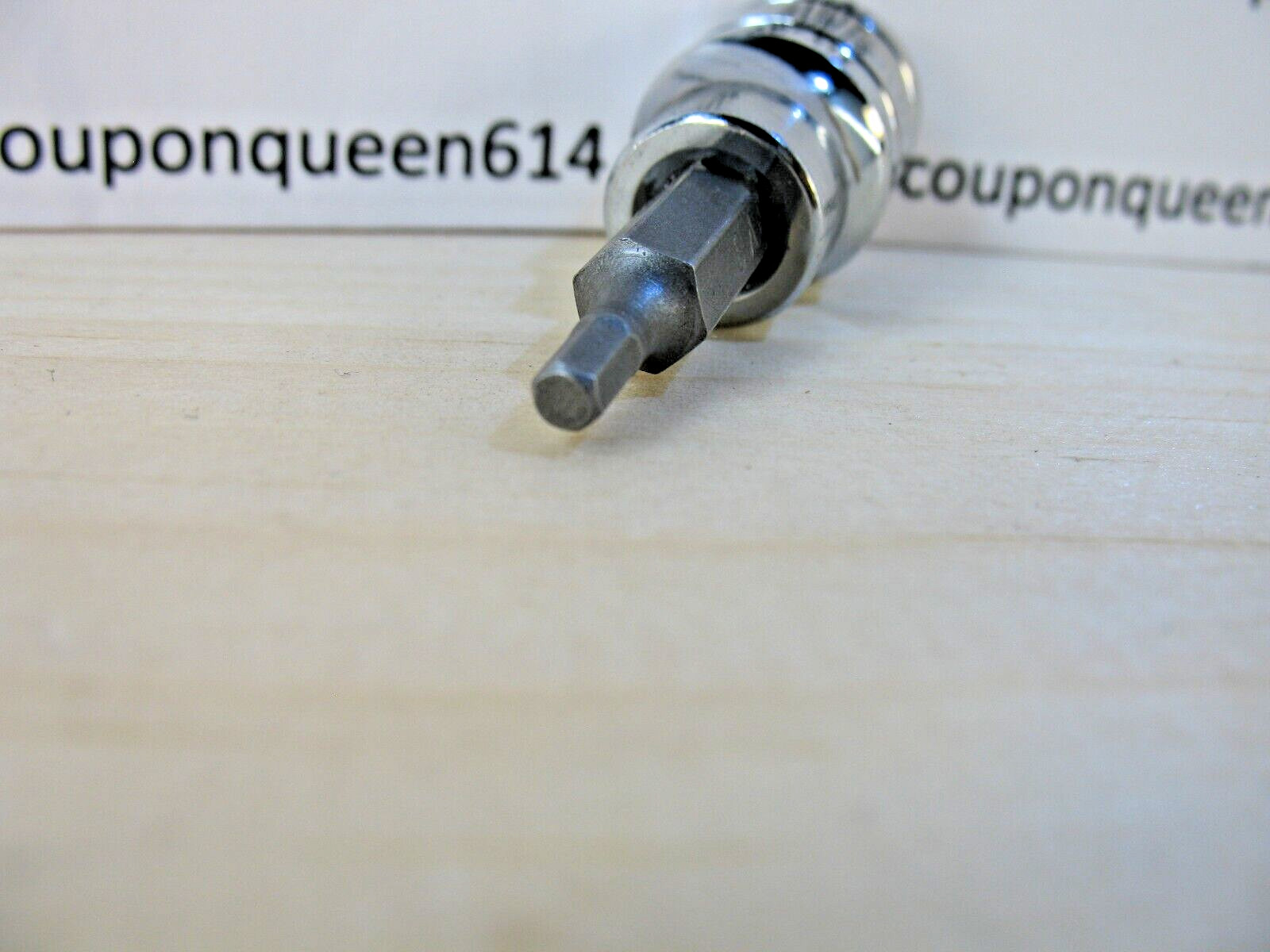 KOBALT 338181-0622, 3/8″ Drive Hex Bit Socket H3mm – Brand New