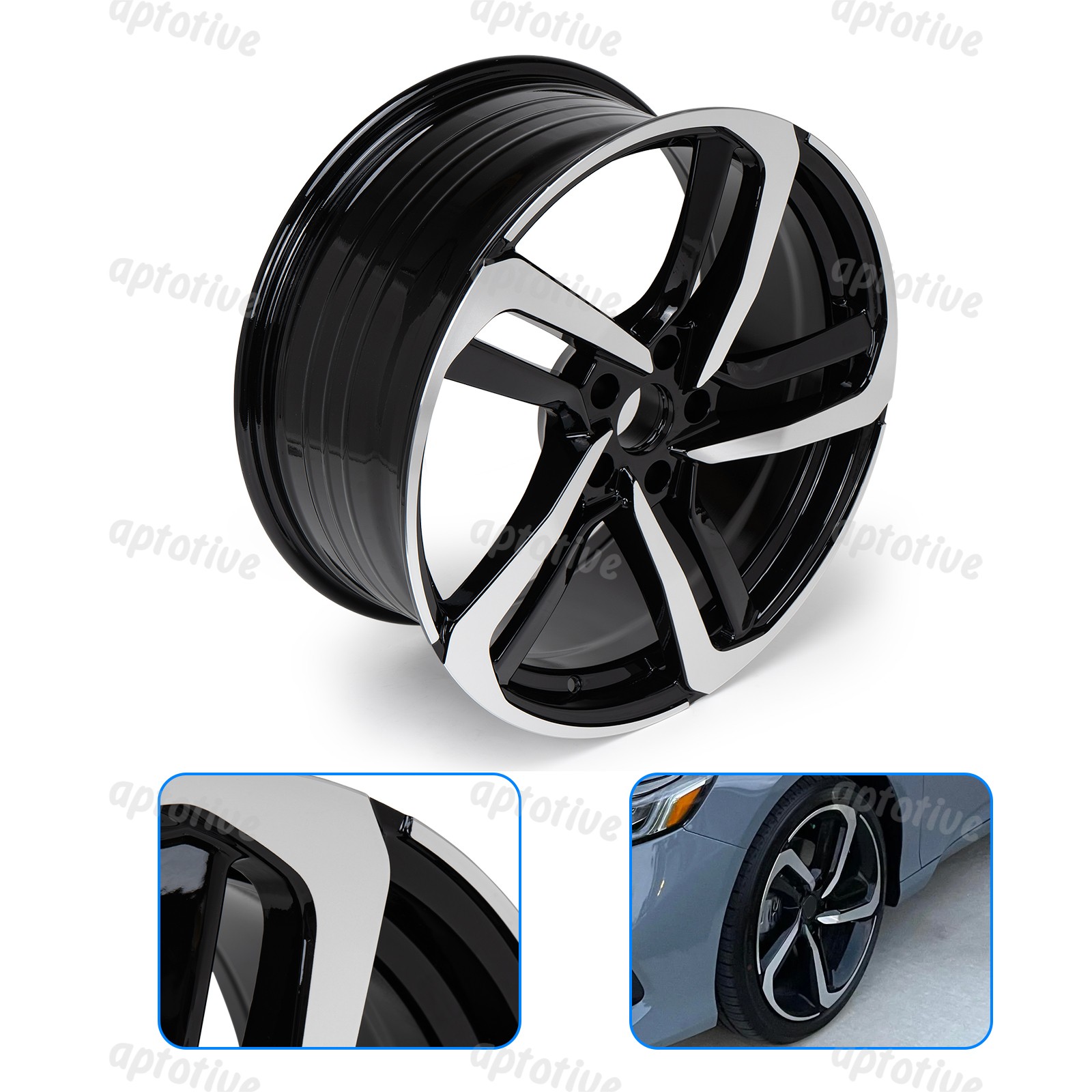 New 19″ Replacement Wheel for Honda Accord Sport 2018 – 2022 Rim 64127
