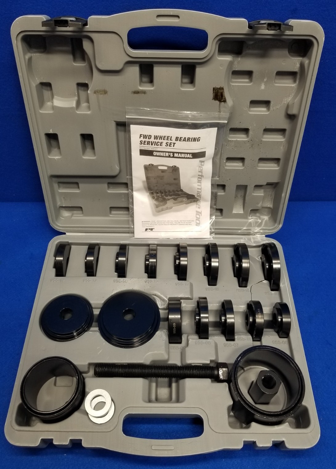 Performance Tool 23 pc. FWD Wheel Bearing Service Set – W89307