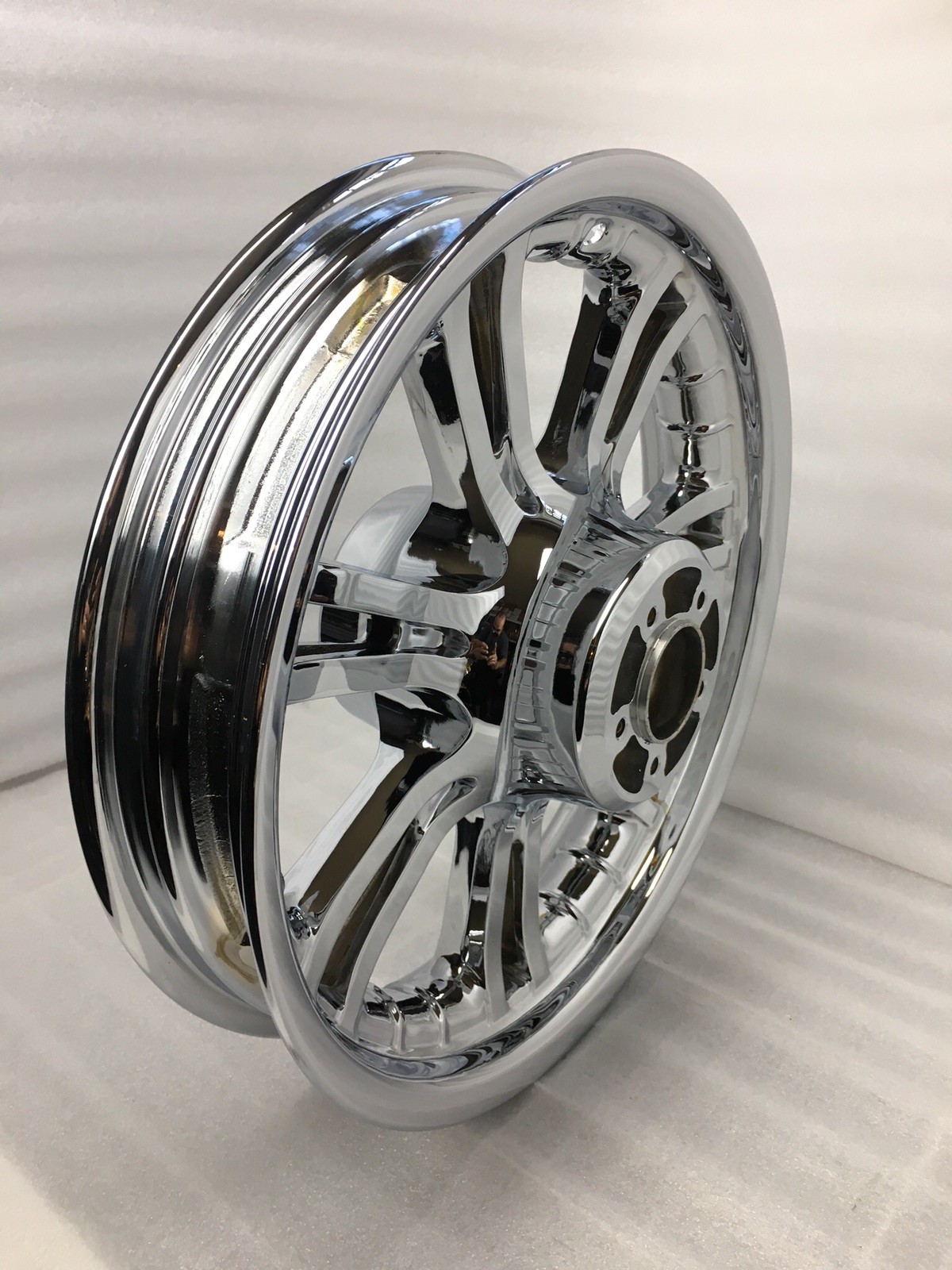 Harley FLHTCUTG Chrome Wheels Tri Glide Rims 2009 -23 SMALL BLEMISH (OUTRIGHT)
