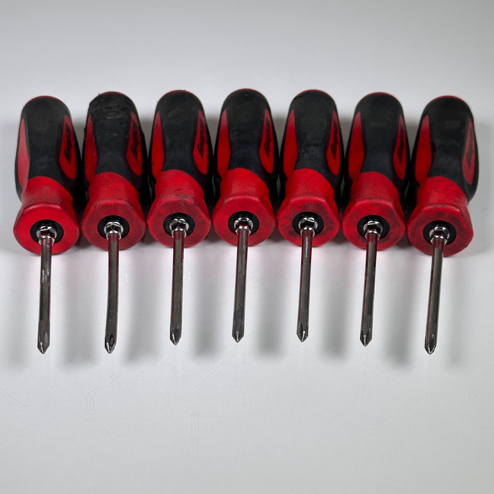 Snap-On Tools Phillips Red/Black SGDP31IRB (Lot of 7)