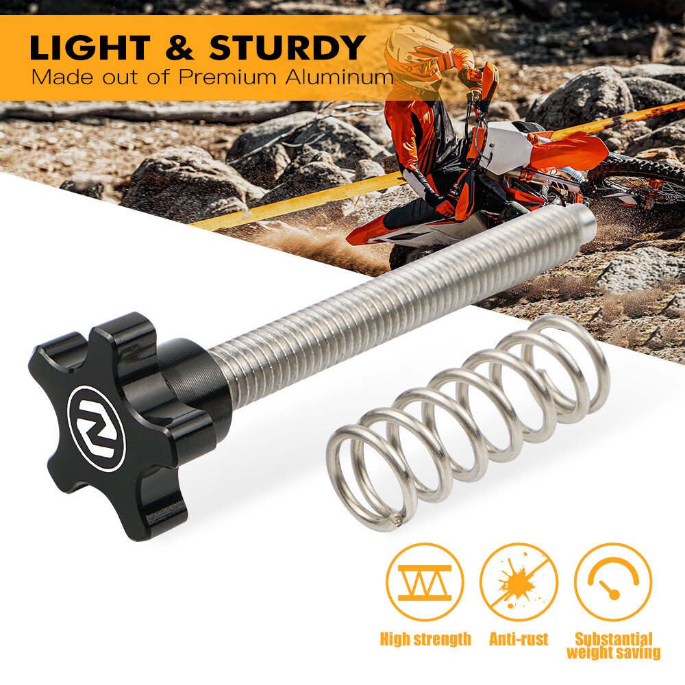 NICECNC Easy Adjust Idle Screw with Spring For KTM 250 300 EXC XCW TPI 2018-2023