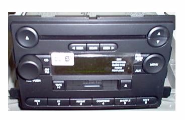 CD Cassette radio. New OEM stereo for Ford F250 F350 F-450 550. 2005-2007