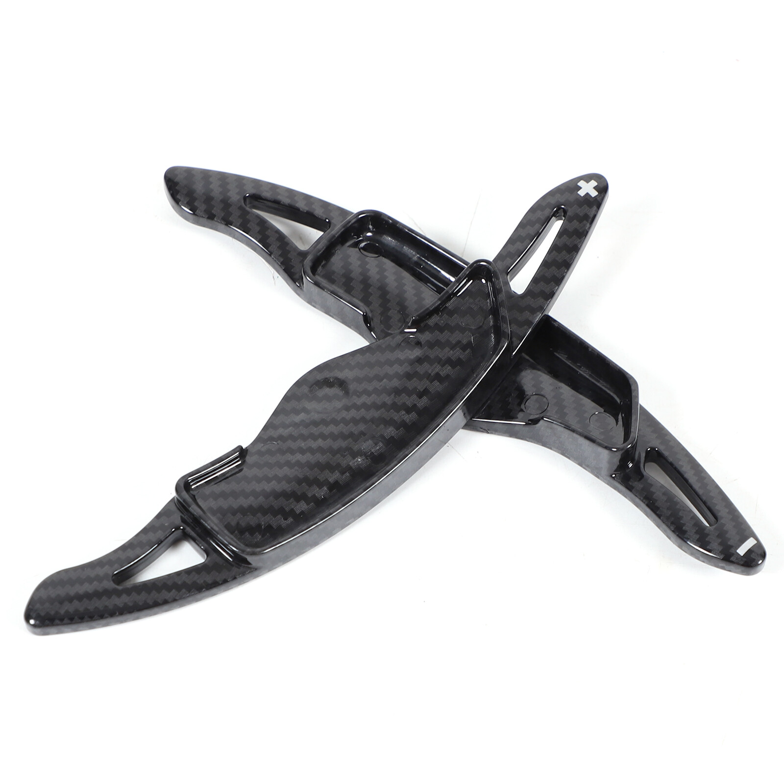 ABS Carbon fiber Steering Wheel Paddle Shifter Extension For Hyundai Genesis G70