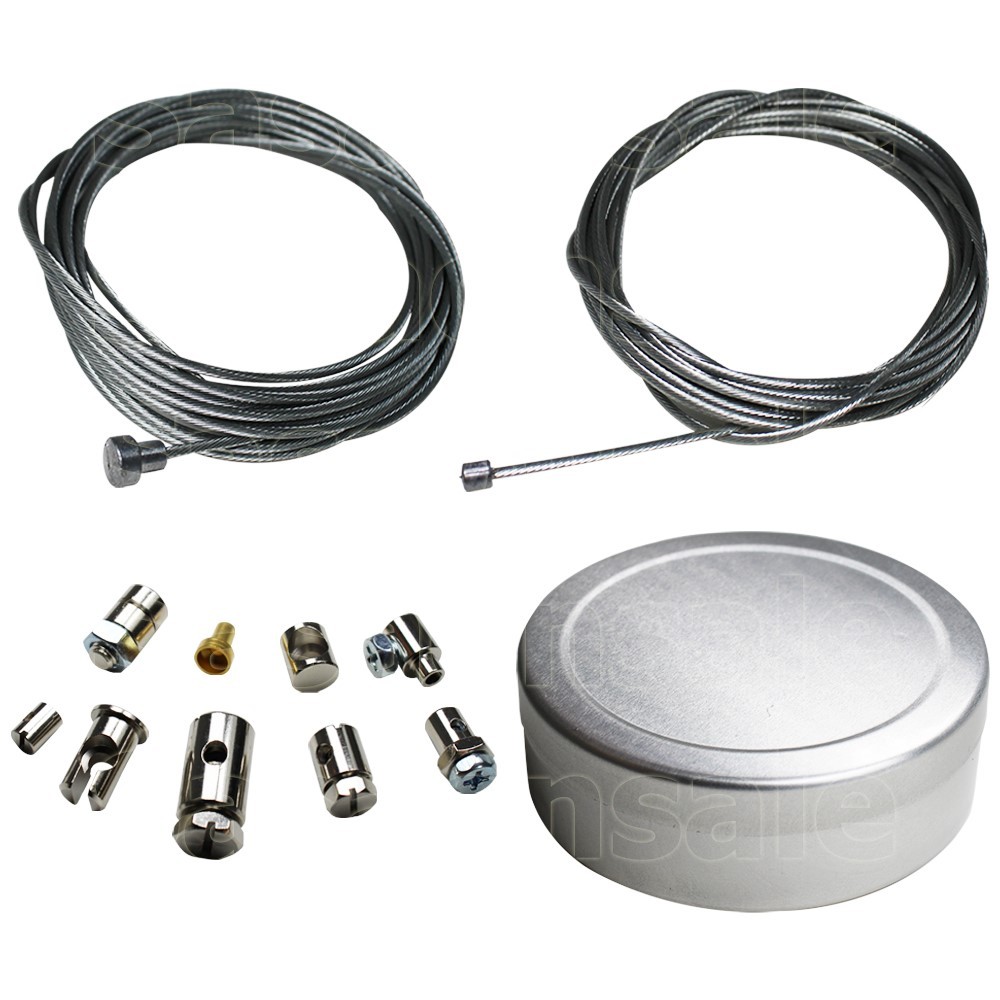 [SASA] UNIVERSAL INNER CLUTCH THROTTLE BRAKE CABLE REPAIR KIT MOTORCYCLE NIPPLES