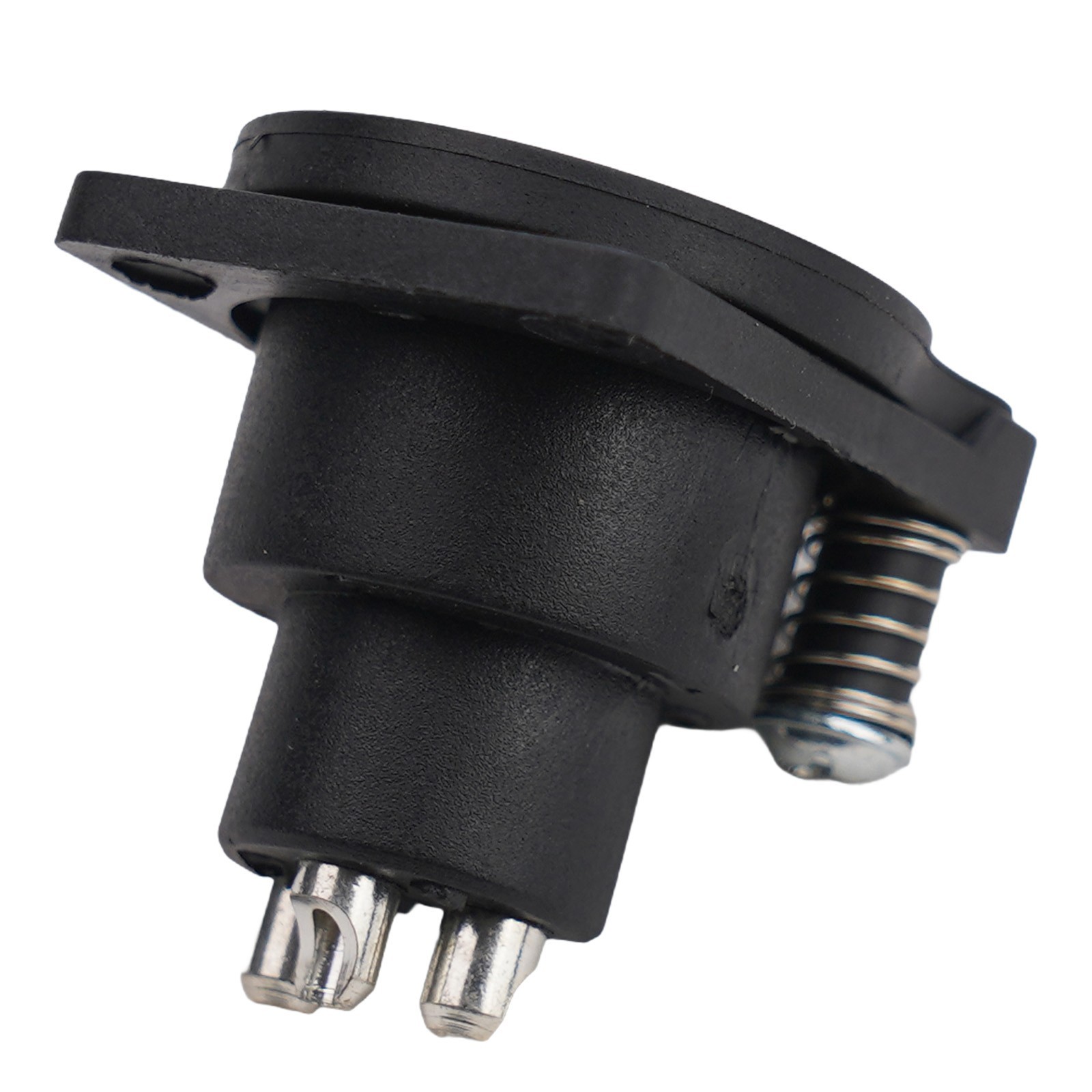 ABS 3-Pin XLR Female Chassis Panel Socket Connector For Audio Mobility Scooter