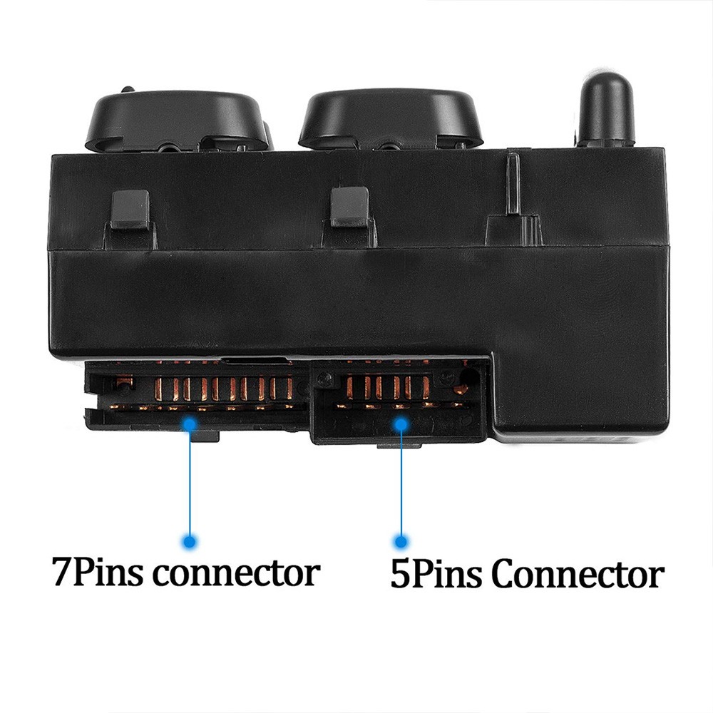 Front, Driver Side Master Power Window Switch For 1997-05 Buick Century / Regal