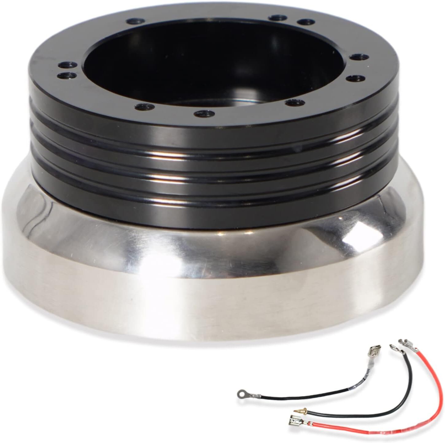 5 & 6 Hole Steering Wheel Polished Hub Adapter Flaming River Ididit For GM Chevy