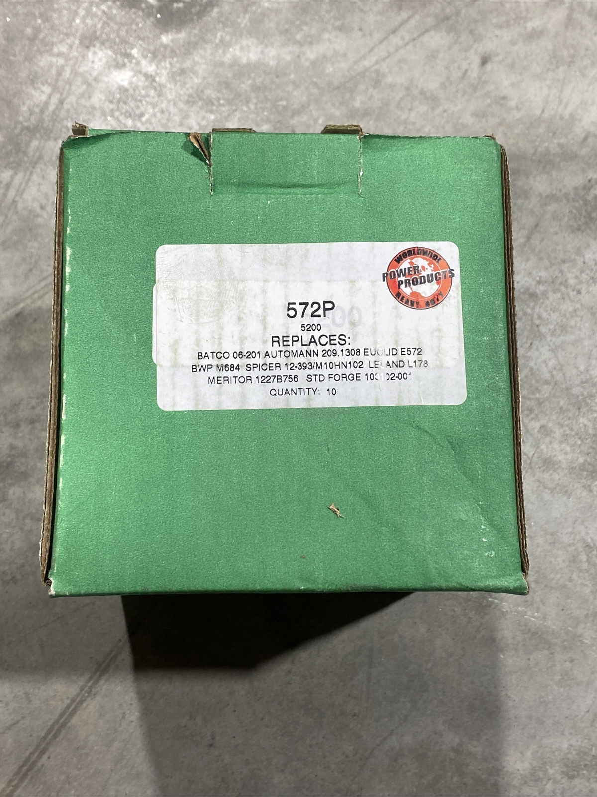 Sirco Spindle Nut, Wheel Attaching, Pack Of 10