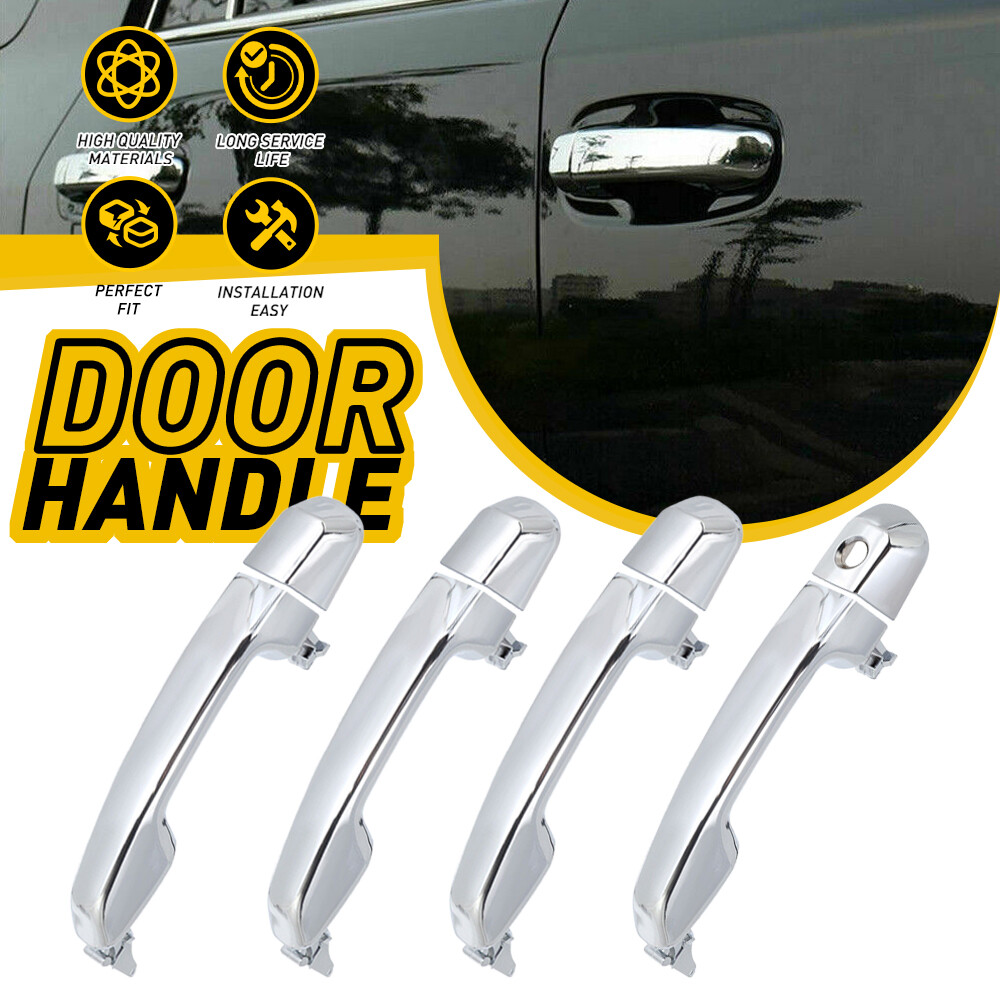4Pcs Set Outside Exterior Handles Door For 2010-2014 Toyota 4Runner 69211-60090
