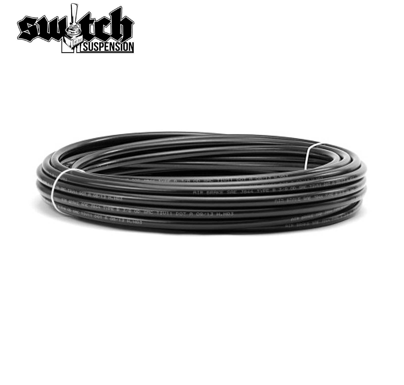 25 Feet of 1/8 Inch SAE DOT Approved Air Line/Air Brake Hose FREE 2 DAY SHIPPING