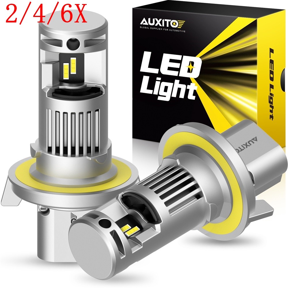 2/4/6X H13 9008 100W 40000LM CANBUS LED Headlight Bulb Kit Hi/Lo Beam 6000K