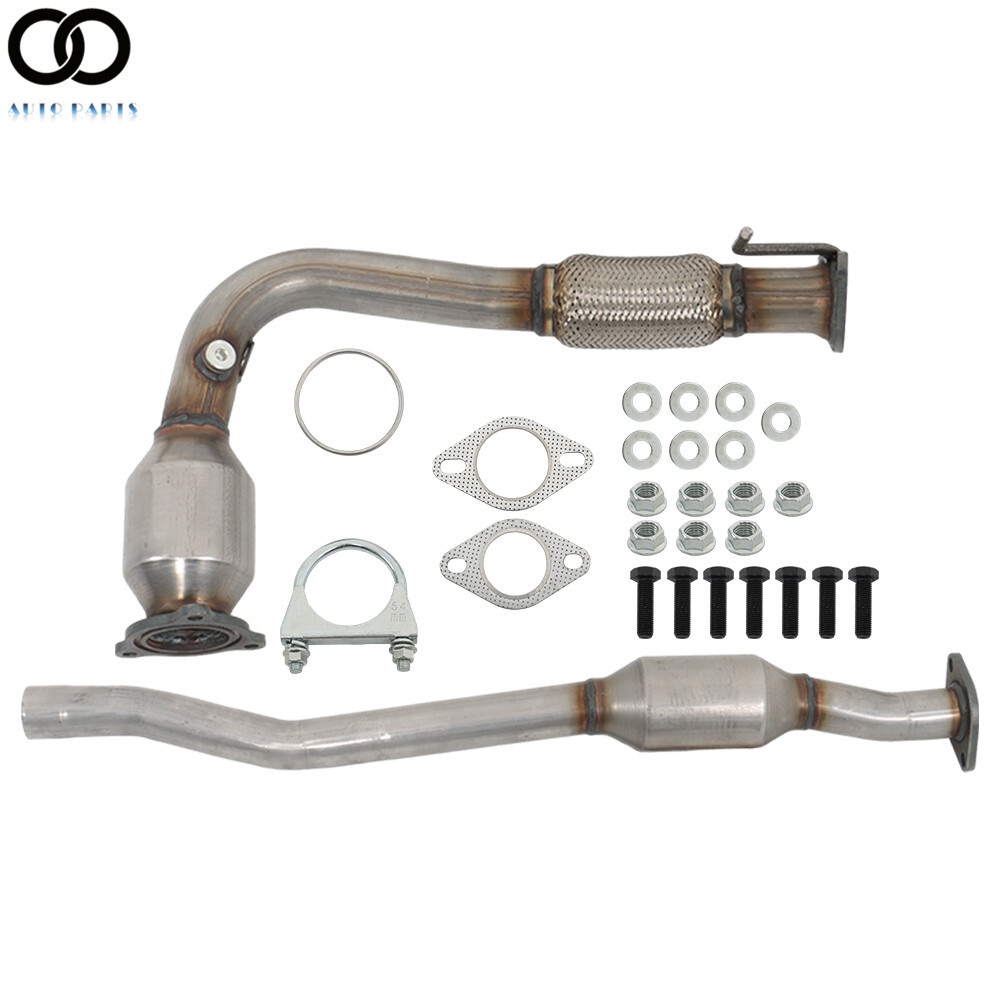 Both Front+Rear Catalytic Converter For 2010-2014 Chevy Equinox GMC Terrain 2.4L