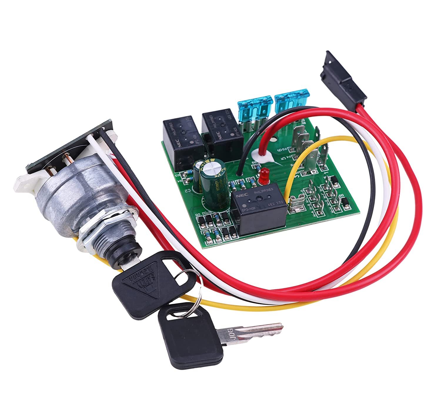 AM132500 Ignition Switch Module W/Key for John Deere LX277 LX279 LX280 LX288 345