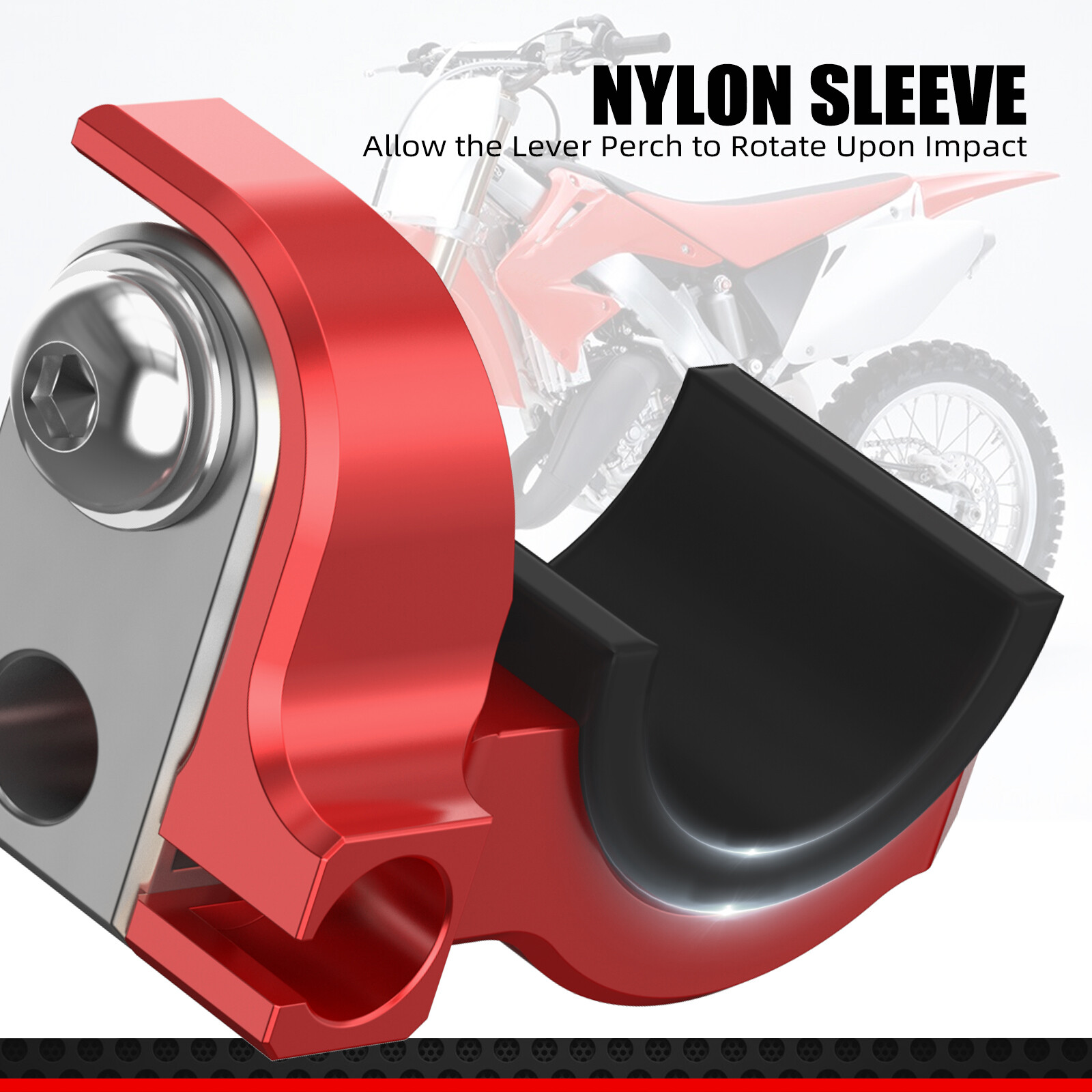 NiceCNC Hot Start Lever Red For Honda CRF150R CRF250R 2007-09 CRF450R 2002-2009