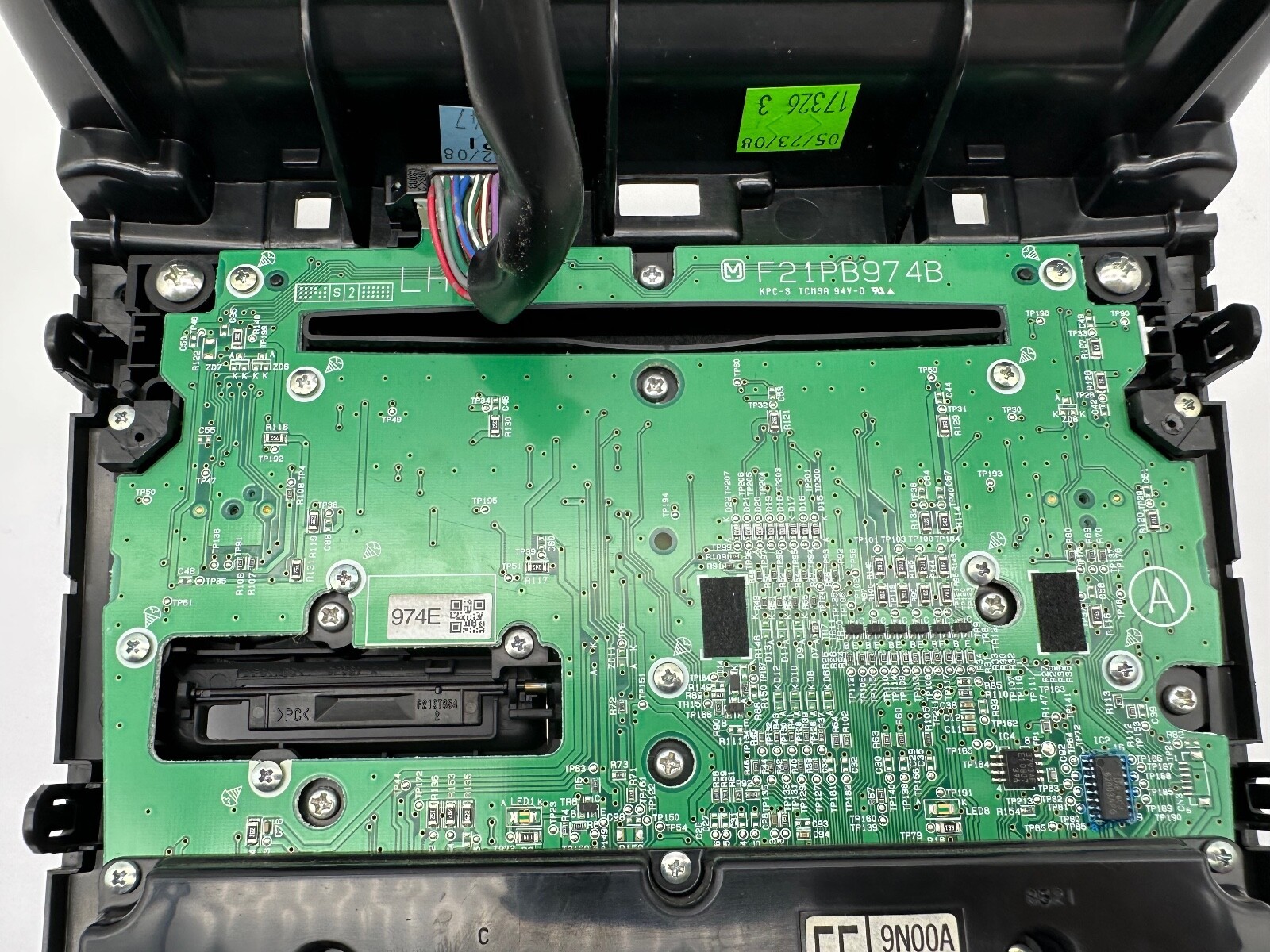 OEM 09-14 Nissan Maxima A35 AM FM Radio Climate Control CD Temp Switch Panel