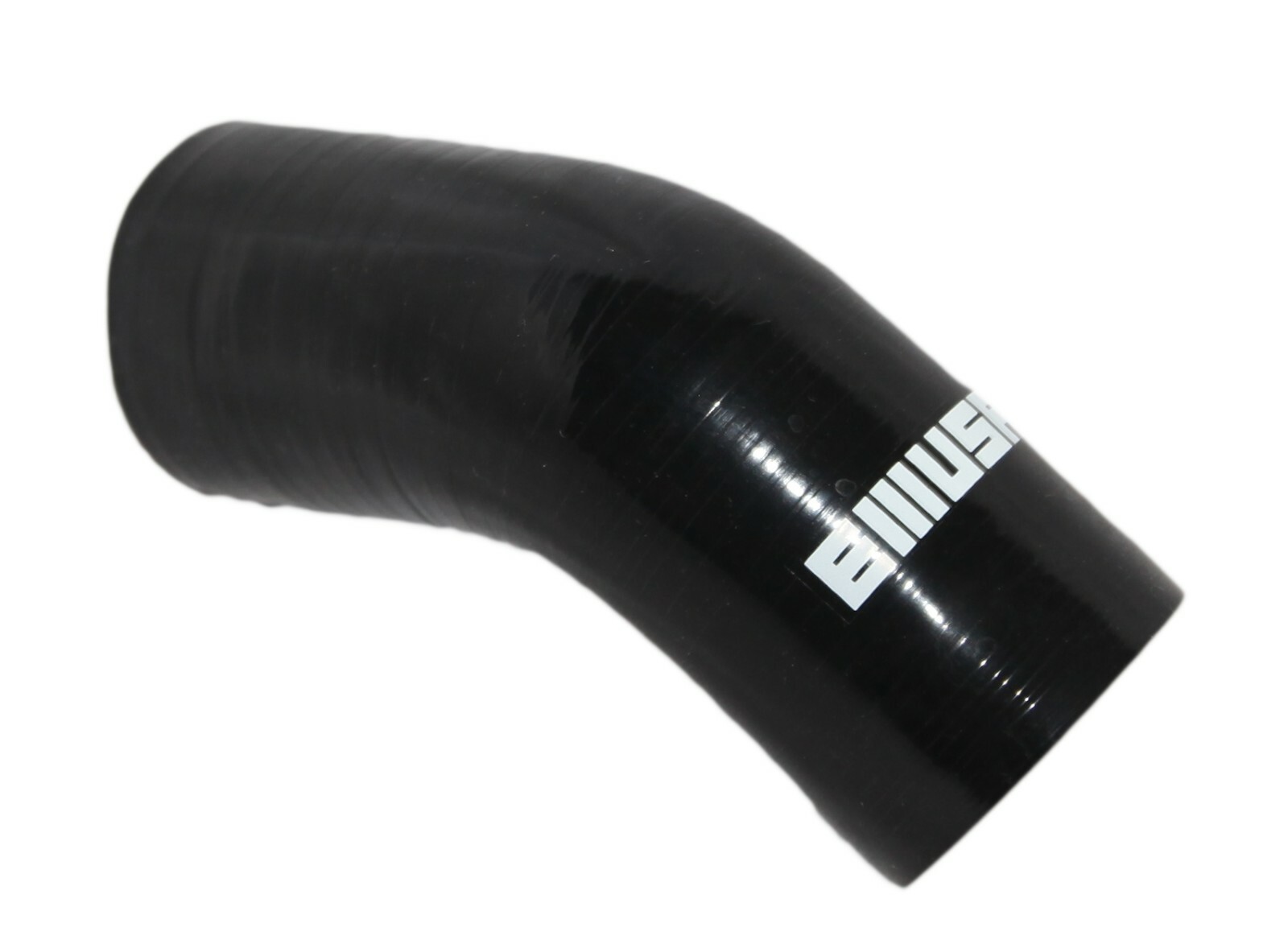 BLACK 5 setx 2.0″ID Universal 45 Degree Elbow Silicone Hose Turbo Pipe+SS Clamps